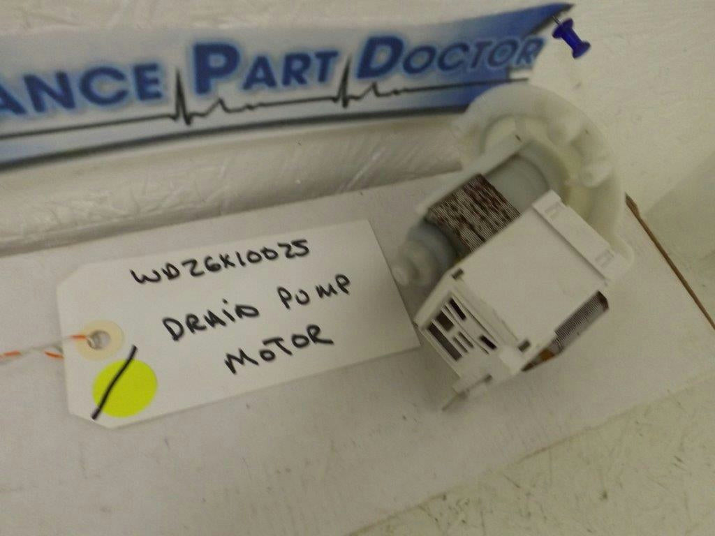 GENERAL ELECTRIC HOTPOINT DISHWASHER WD26X10025 DRAIN PUMP MOTOR USED GENERAL ELECTRIC HOTPOINT DISHWASHER WD26X10025 DRAIN PUMP MOTOR USED